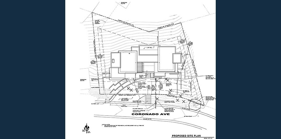 1) 171 Coronado - Proposed Site Plan